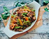 Foto langkah ke 5 dari resep Cumi Asin Lombok Ijo.