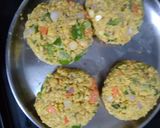 A picture of step 3 of Veg Daal Vadas.
