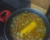 Foto del paso 4 de la receta: Potaje de lentejas con verduras y albóndigas