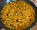 Foto del paso 6 de la receta: Paella de berenjena y salchichas (carne)