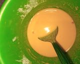 A picture of step 1 of Custard pap.