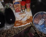 Foto del paso 1 de la receta: Berenjenas rellenas de carne de ternera con cúrcuma