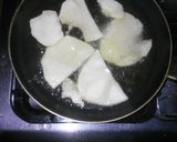 A picture of step 5 of Fried yam and egg.