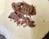 A picture of step 3 of Chocolate pancakes.