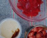 Foto del paso 3 de la receta: Gelatina fiesta fresa🍧🍓