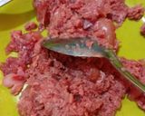 Foto langkah ke 1 dari resep Daging Gulung Sawi Keriting.