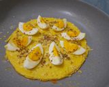 Foto langkah ke 8 dari resep Omelete Telur Bawang Putih Tabur Oregano.