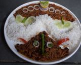 A picture of step 6 of Rich Rajma chawal.
