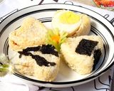 Foto langkah ke 3 dari resep Onigiri Nasi Uduk.