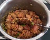 A picture of step 2 of Dried Curry Ox Liver and Tongue with Buffalo Basil.