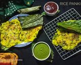 A picture of step 7 of Traditional Gujarati Rice Panki.