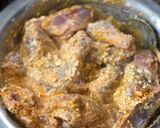 A picture of step 1 of Patiyala chicken.