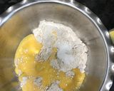 A picture of step 2 of Mango Pancakes.