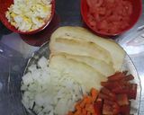 Foto del paso 1 de la receta: Pastel de berenjena relleno (Light)