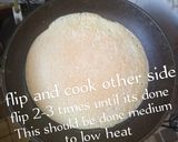A picture of step 8 of Coconut Pancakes.