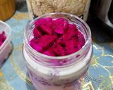 Foto langkah ke 5 dari resep Oat overnight (dengan buah naga).