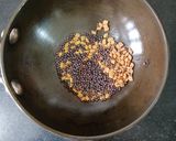 A picture of step 3 of Baingan ka aachar- Goanese Brinjal pickle.