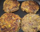 Foto del paso 5 de la receta: Hamburguesa de frijol, soja texturizada y vegetales🫘🧅🍔