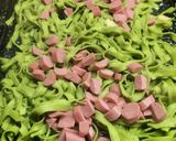 Foto del paso 5 de la receta: Fideos con brócoli y salchichas
