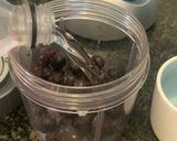 A picture of step 1 of Frozen MCC Blueberry Smoothie.
