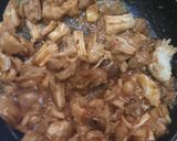 A picture of step 2 of Chicken Chowmein.