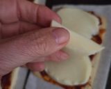 Foto del paso 5 de la receta: Pizza sin harina con base de tofu orgánico 🍕 Pizzeta nutritiva, proteica, sin gluten y muy fácil 🍕