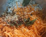 A picture of step 2 of Carrot kosambari / Carrot Salad.