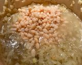 A picture of step 2 of Lemony Shrimp and Bean Stew.