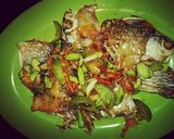 Foto langkah ke 3 dari resep Sambal Ikan Asin Pete.