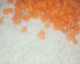 A picture of step 2 of Veges white rice.