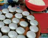 Foto langkah ke 5 dari resep Bolu Kukus Gula Palem.