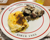 Foto del paso 4 de la receta: Carne con salsa de champiñones y Papas Grillé