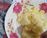 A picture of step 1 of Rice and potato kurkure🍿.
