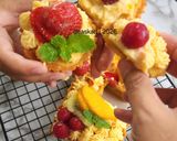 Foto langkah ke 12 dari resep Almond Tartlet (With Fruits).