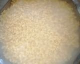A picture of step 1 of Ven Pongal (katte pongali).