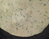 A picture of step 3 of Thepla (Methi Thepla).