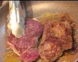 Foto langkah ke 3 dari resep Homemade Sirloin Steak with Baby Potato & Mushroom Sauce.