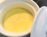 Hình bước làm 5 của món Bánh flan + sữa bắp cho bé