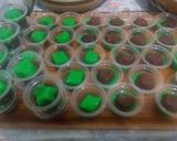 Foto langkah ke 4 dari resep Puding coklat pandan.