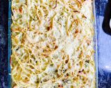 Foto del paso 9 de la receta: Tallarines con puerros y quesos