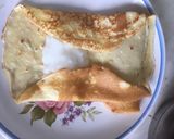 Kókuszkrémes palacsinta csokoládé öntettel recept fázis 3 fotója