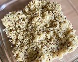 Une image de l'étape 1 de Courgettes farcies au quinoa, parmesan et pignons.