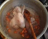 صورة لخطوة 2 من وصفة أرز بالمرق ربيعي وخفيف على المعدة 💪❤️