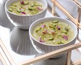 صورة لخطوة 3 من وصفة رز بالحليب بنكهتين ولا اروع