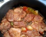 Omlós, serpenyős tarja recept fázis 1 fotója