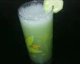 A picture of step 2 of Cucumber juice🍹.