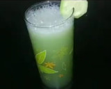 A picture of step 2 of Cucumber juice🍹.
