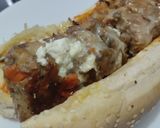 Foto del paso 5 de la receta: Perrito🌭caliente🧀a mi estilo🥑🍅🧅