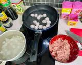 ลูกชิ้นหมู ไม่ใส่แป้ง.หมูล้วนๆ ทำง่าย ไม่มีเครื่องปั่นก็ทำได้ ไม่ใส่สารกันบูด ทำกินเอง วิธีทำสูตร 1 รูป