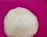 A picture of step 3 of Buttery tawa naan.